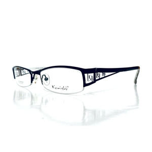 New Konishi Black Half Rim Glasses